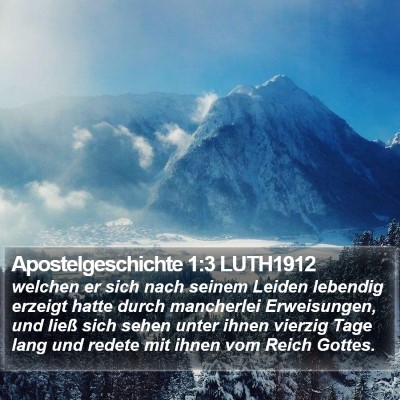 Apostelgeschichte 1:3 LUTH1912 Bible Verse Image