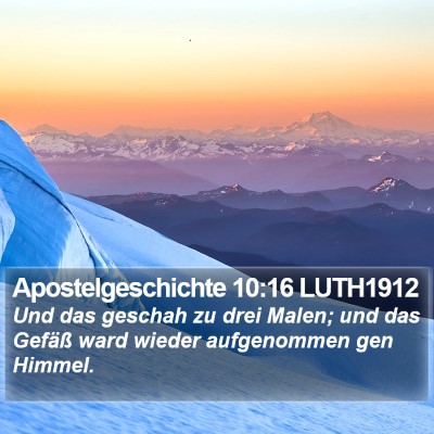 Apostelgeschichte 10:16 LUTH1912 Bible Verse Image