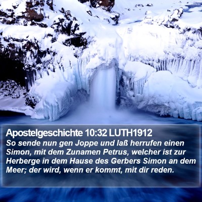 Apostelgeschichte 10:32 LUTH1912 Bible Verse Image
