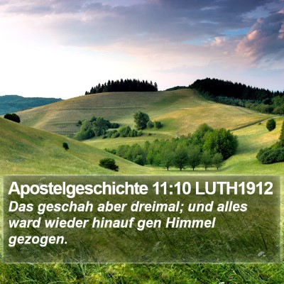 Apostelgeschichte 11:10 LUTH1912 Bible Verse Image