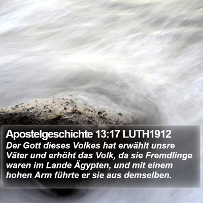 Apostelgeschichte 13:17 LUTH1912 Bible Verse Image