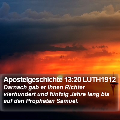 Apostelgeschichte 13:20 LUTH1912 Bible Verse Image