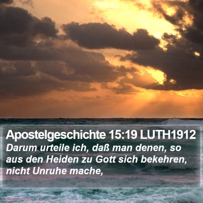 Apostelgeschichte 15:19 LUTH1912 Bible Verse Image