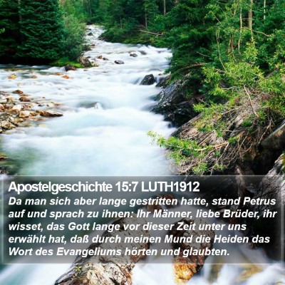 Apostelgeschichte 15:7 LUTH1912 Bible Verse Image