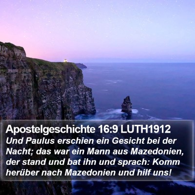 Apostelgeschichte 16:9 LUTH1912 Bible Verse Image