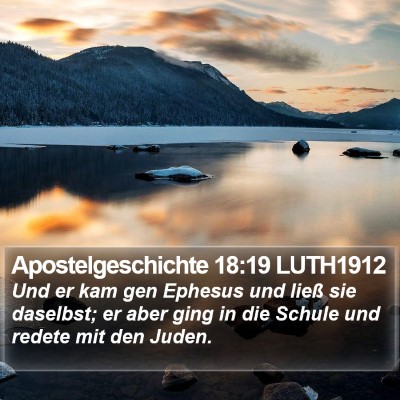 Apostelgeschichte 18:19 LUTH1912 Bible Verse Image