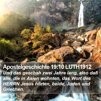 Apostelgeschichte 19:10 LUTH1912 Bible Verse Image