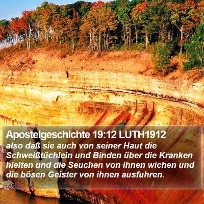 Apostelgeschichte 19:12 LUTH1912 Bible Verse Image