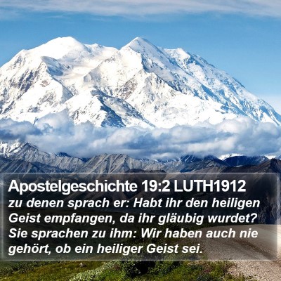 Apostelgeschichte 19:2 LUTH1912 Bible Verse Image