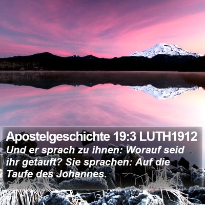 Apostelgeschichte 19:3 LUTH1912 Bible Verse Image