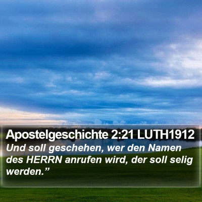 Apostelgeschichte 2:21 LUTH1912 Bible Verse Image