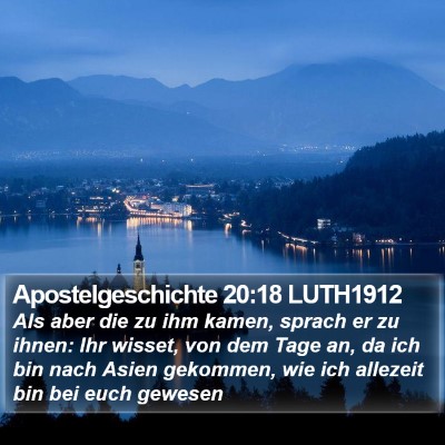 Apostelgeschichte 20:18 LUTH1912 Bible Verse Image