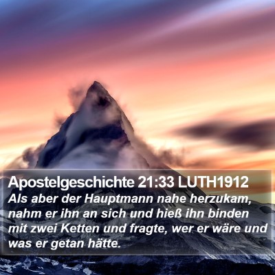 Apostelgeschichte 21:33 LUTH1912 Bible Verse Image