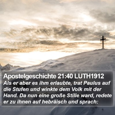 Apostelgeschichte 21:40 LUTH1912 Bible Verse Image