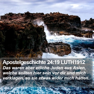 Apostelgeschichte 24:19 LUTH1912 Bible Verse Image