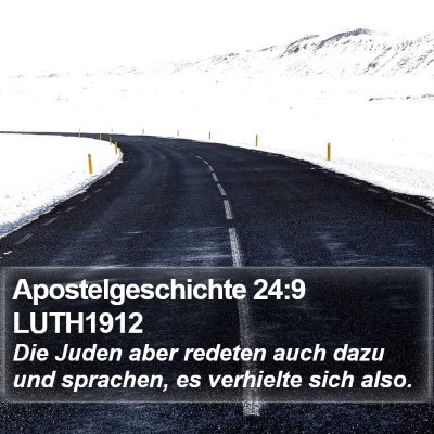 Apostelgeschichte 24:9 LUTH1912 Bible Verse Image
