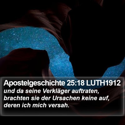 Apostelgeschichte 25:18 LUTH1912 Bible Verse Image