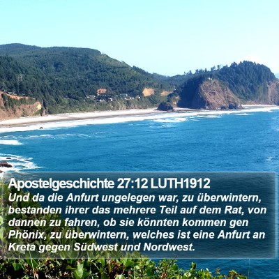 Apostelgeschichte 27:12 LUTH1912 Bible Verse Image