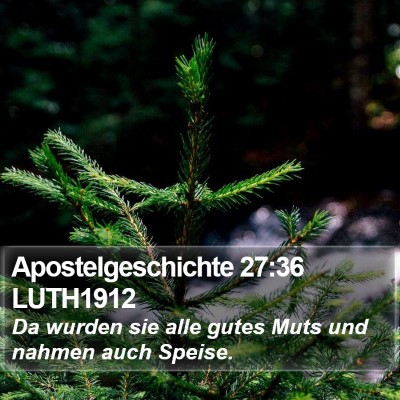Apostelgeschichte 27:36 LUTH1912 Bible Verse Image