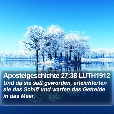 Apostelgeschichte 27:38 LUTH1912 Bible Verse Image