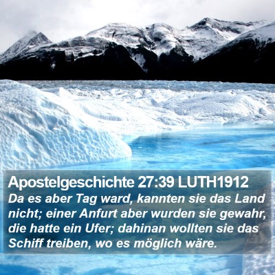 Apostelgeschichte 27:39 LUTH1912 Bible Verse Image
