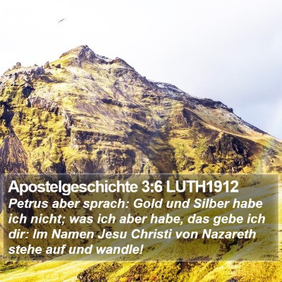 Apostelgeschichte 3:6 LUTH1912 Bible Verse Image