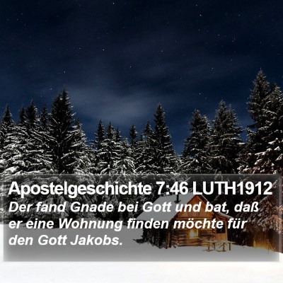 Apostelgeschichte 7:46 LUTH1912 Bible Verse Image