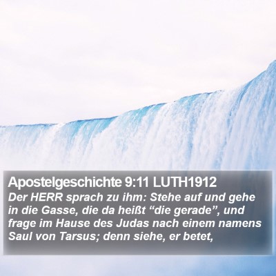 Apostelgeschichte 9:11 LUTH1912 Bible Verse Image
