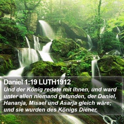 Daniel 1:19 LUTH1912 Bible Verse Image