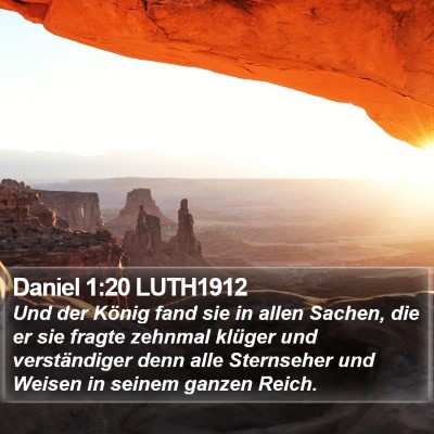 Daniel 1:20 LUTH1912 Bible Verse Image