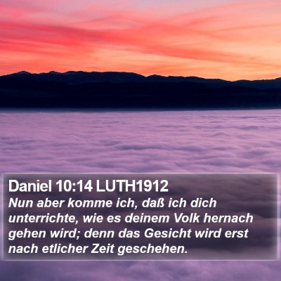 Daniel 10:14 LUTH1912 Bible Verse Image