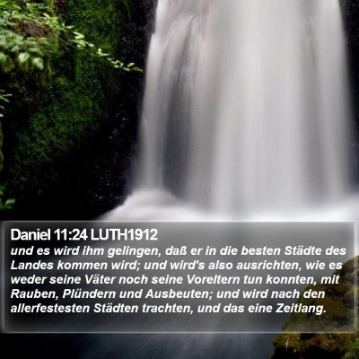 Daniel 11:24 LUTH1912 Bible Verse Image