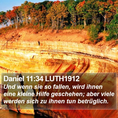 Daniel 11:34 LUTH1912 Bible Verse Image