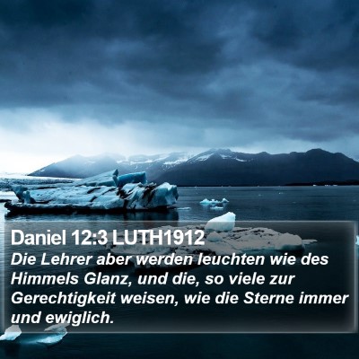 Daniel 12:3 LUTH1912 Bible Verse Image