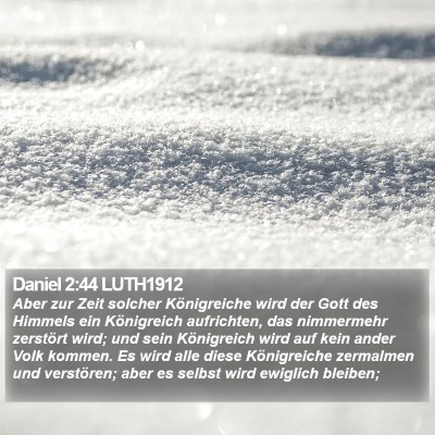 Daniel 2:44 LUTH1912 Bible Verse Image
