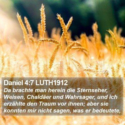 Daniel 4:7 LUTH1912 Bible Verse Image