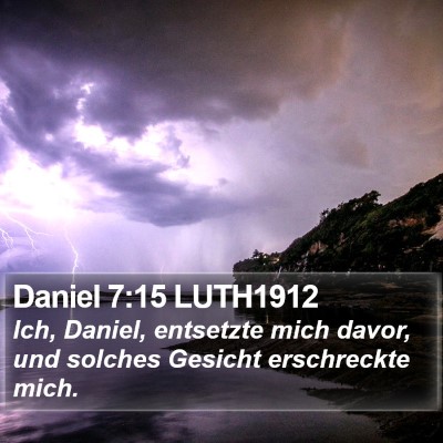 Daniel 7:15 LUTH1912 Bible Verse Image