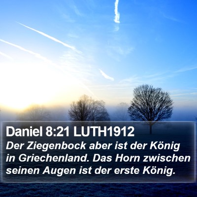 Daniel 8:21 LUTH1912 Bible Verse Image
