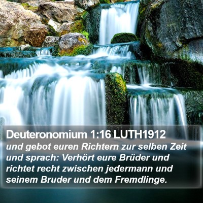 Deuteronomium 1:16 LUTH1912 Bible Verse Image