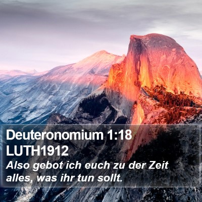 Deuteronomium 1:18 LUTH1912 Bible Verse Image