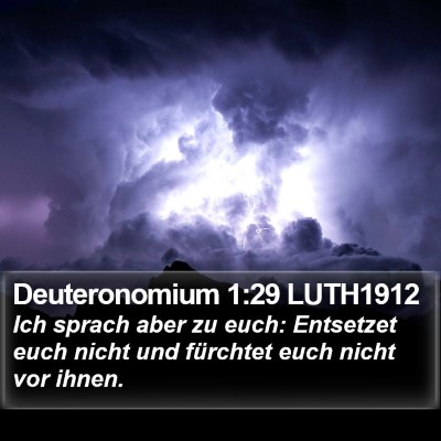 Deuteronomium 1:29 LUTH1912 Bible Verse Image