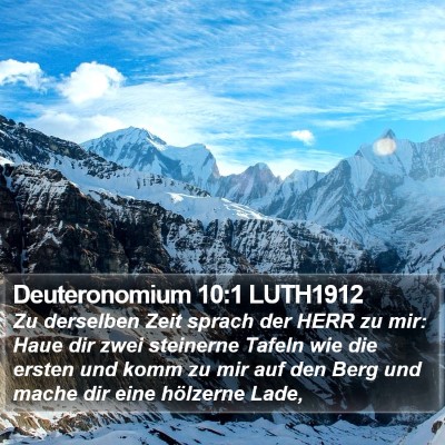 Deuteronomium 10:1 LUTH1912 Bible Verse Image