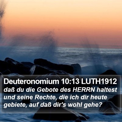Deuteronomium 10:13 LUTH1912 Bible Verse Image