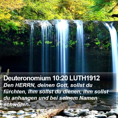 Deuteronomium 10:20 LUTH1912 Bible Verse Image