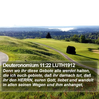 Deuteronomium 11:22 LUTH1912 Bible Verse Image