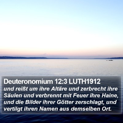 Deuteronomium 12:3 LUTH1912 Bible Verse Image