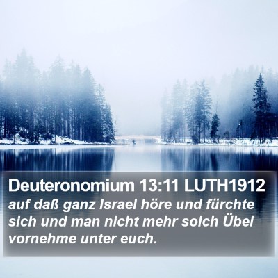 Deuteronomium 13:11 LUTH1912 Bible Verse Image