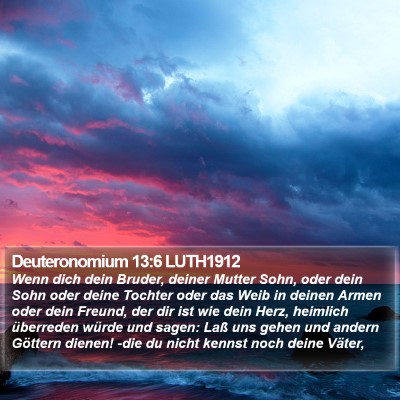 Deuteronomium 13:6 LUTH1912 Bible Verse Image