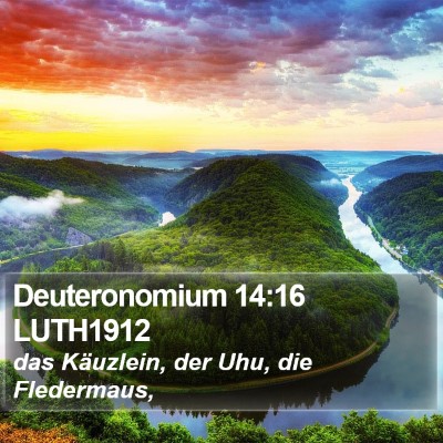 Deuteronomium 14:16 LUTH1912 Bible Verse Image
