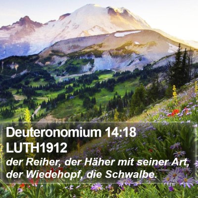 Deuteronomium 14:18 LUTH1912 Bible Verse Image